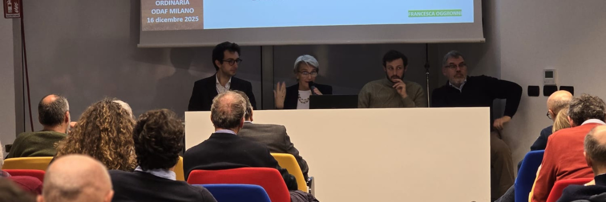 Copertina della pagina L'Assemblea di fine anno di ODAF Milano